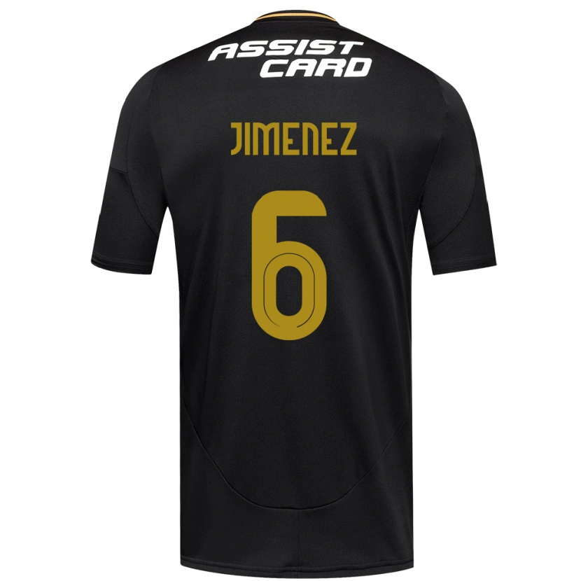 Danxen Kid Yastin Jiménez #6 Black White Away Jersey 2025/26 T-Shirt