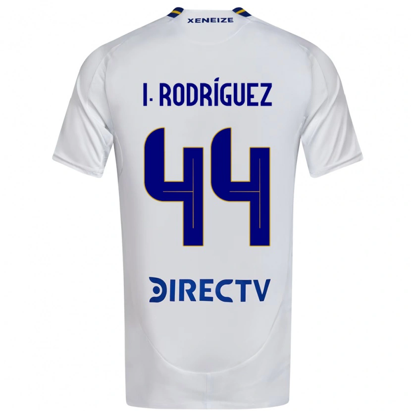 Danxen Kid Ignacio Rodríguez #44 White Blue Away Jersey 2025/26 T-Shirt