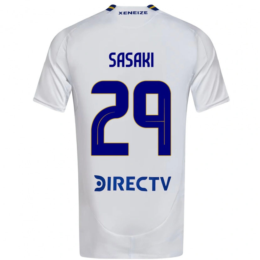 Danxen Kid Yuria Sasaki #29 White Blue Away Jersey 2025/26 T-Shirt