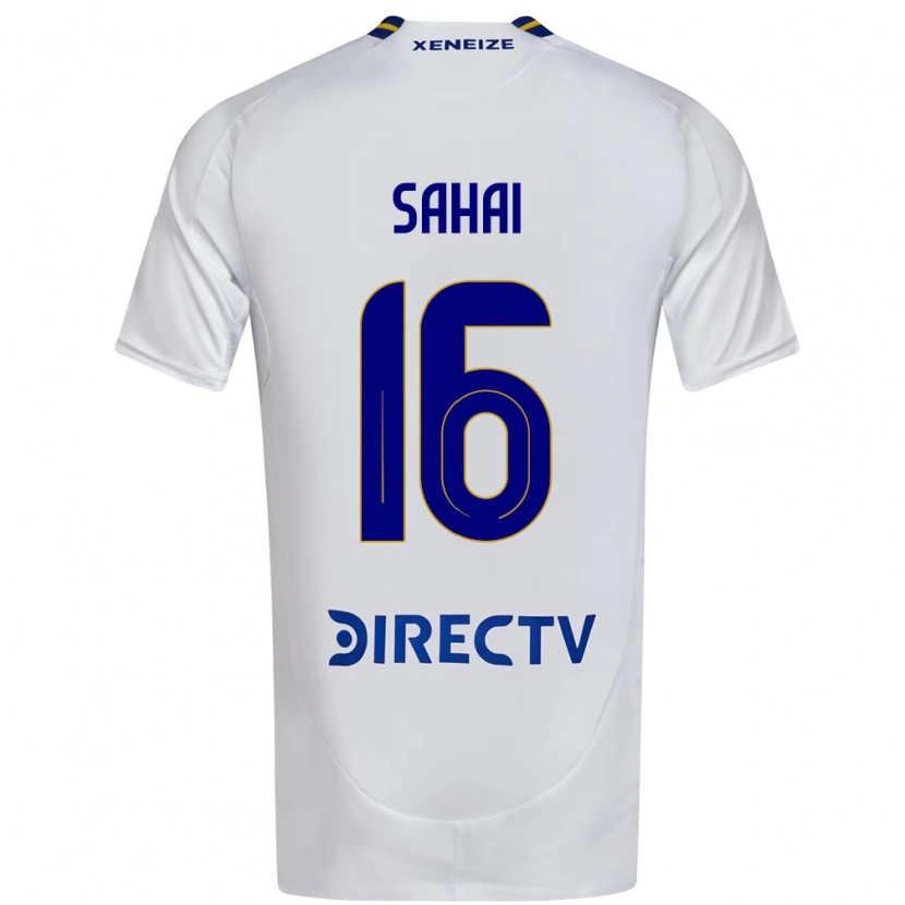 Danxen Kid Veer Sahai #16 White Blue Away Jersey 2025/26 T-Shirt