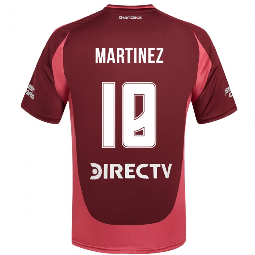 Danxen Kid Gonzalo Martínez #18 Burgundy Magenta Away Jersey 2025/26 T-Shirt