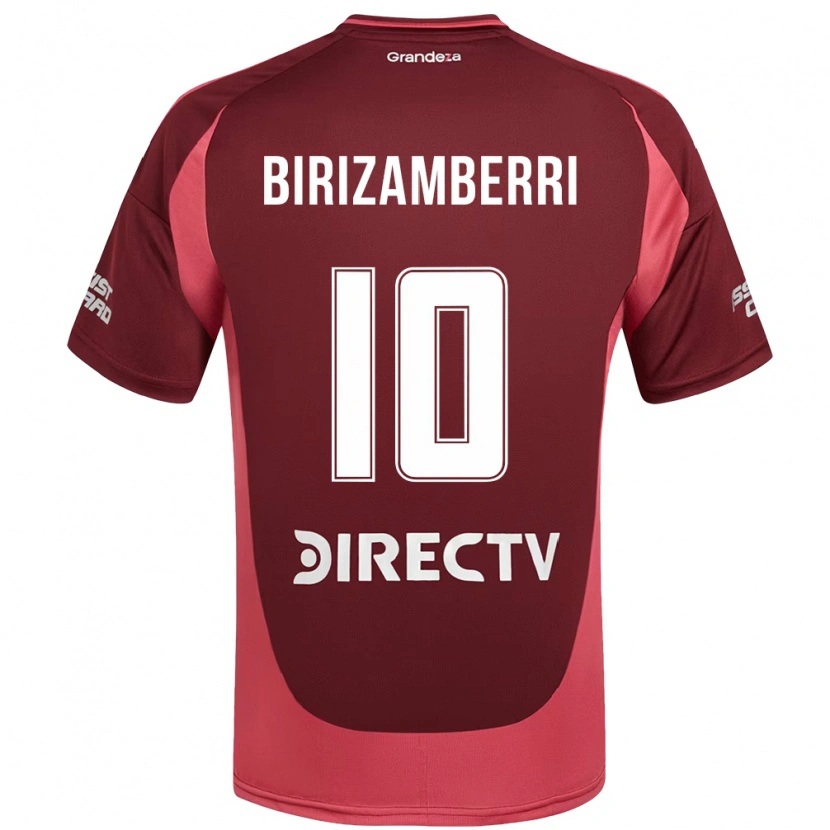 Danxen Kid María Carolina Birizamberri Rivero #10 Burgundy Magenta Away Jersey 2025/26 T-Shirt