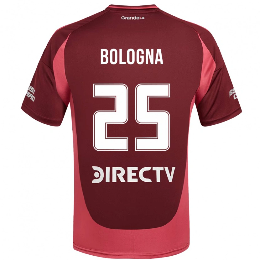 Danxen Kid Enrique Bologna #25 Burgundy Magenta Away Jersey 2025/26 T-Shirt
