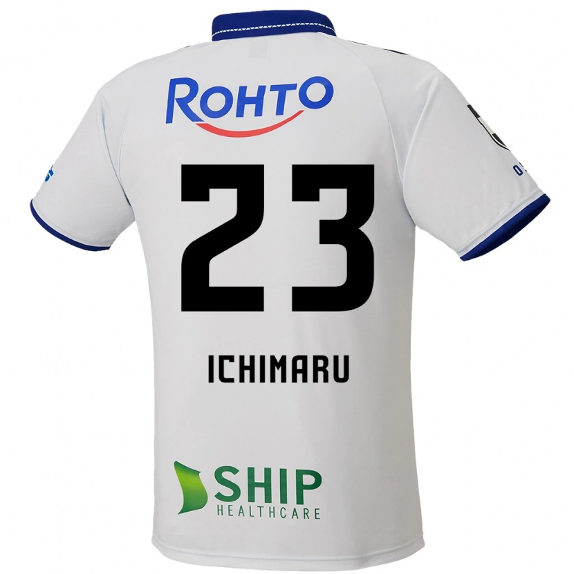Danxen Kid Mizuki Ichimaru #23 White Blue Black Away Jersey 2025/26 T-Shirt