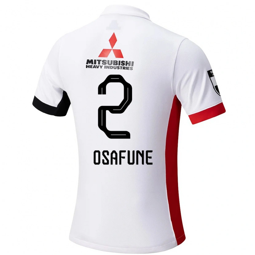 Danxen Kid Kana Osafune #2 White Black Away Jersey 2025/26 T-Shirt