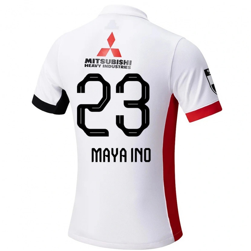Danxen Kid Maya Ino #23 White Black Away Jersey 2025/26 T-Shirt