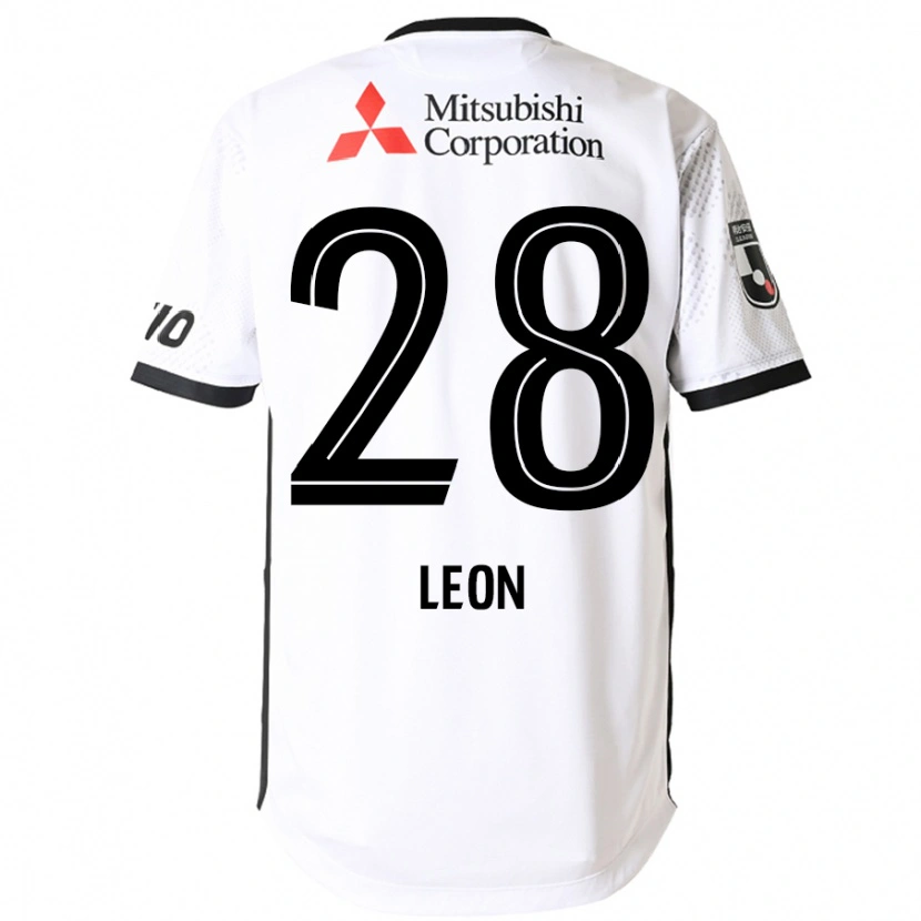Danxen Kid Leon Nozawa #28 White Black Away Jersey 2025/26 T-Shirt