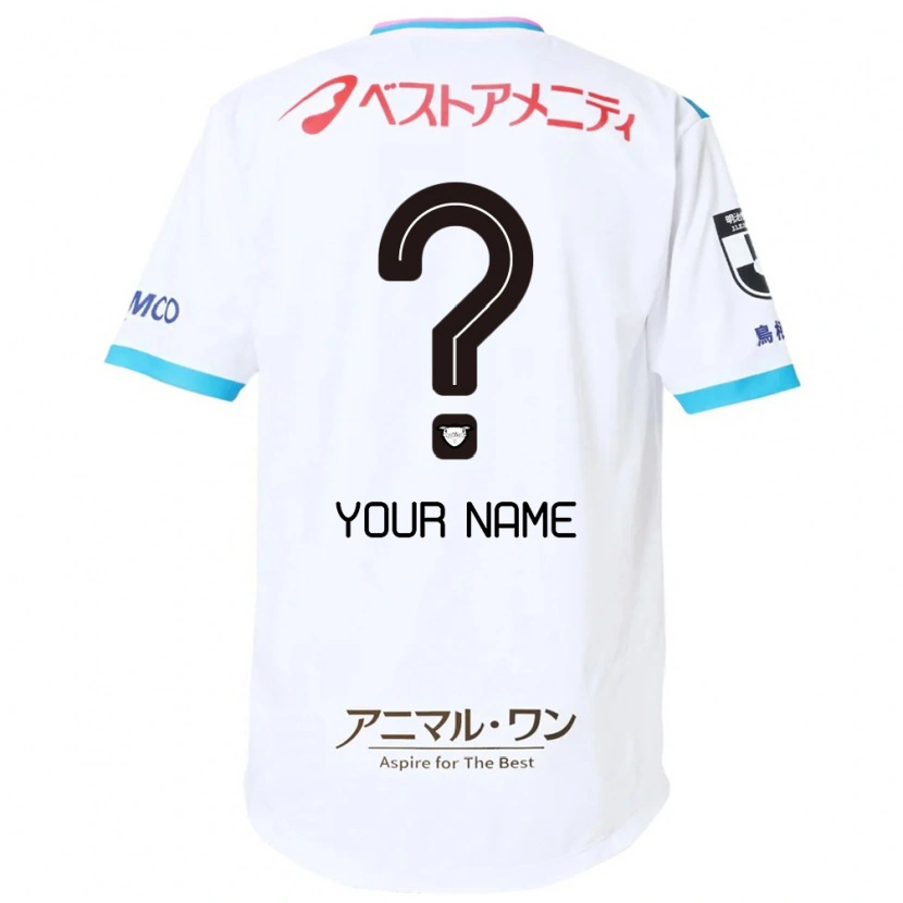 Danxen Kid Your Name #0 White Pink Away Jersey 2025/26 T-Shirt