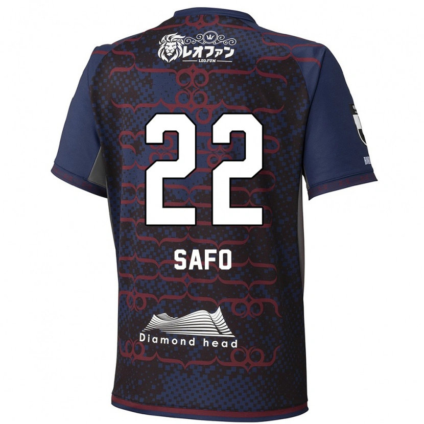Danxen Kid Kinglord Safo #22 Blue Red Away Jersey 2025/26 T-Shirt