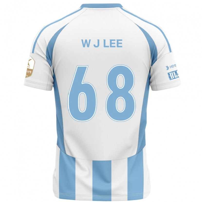 Danxen Kid Jae-Wook Lee #68 White Sky Blue Away Jersey 2025/26 T-Shirt