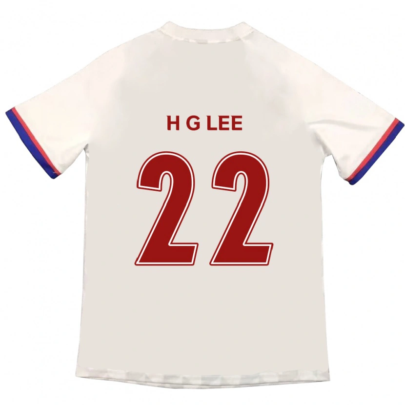 Danxen Kid Gwang-Hyeok Lee #22 Off-White Red Away Jersey 2025/26 T-Shirt