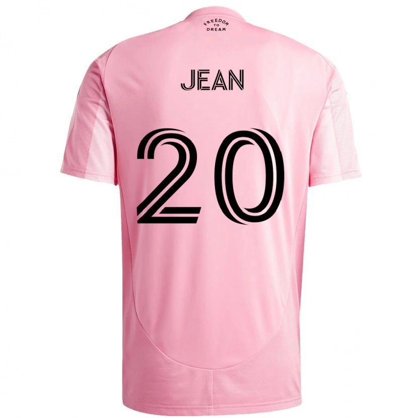 Danxen Men Corentin Jean #20 Pink Black Home Jersey 2025/26 T-Shirt