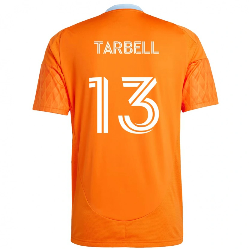 Danxen Men Andrew Tarbell #13 Orange White Home Jersey 2025/26 T-Shirt
