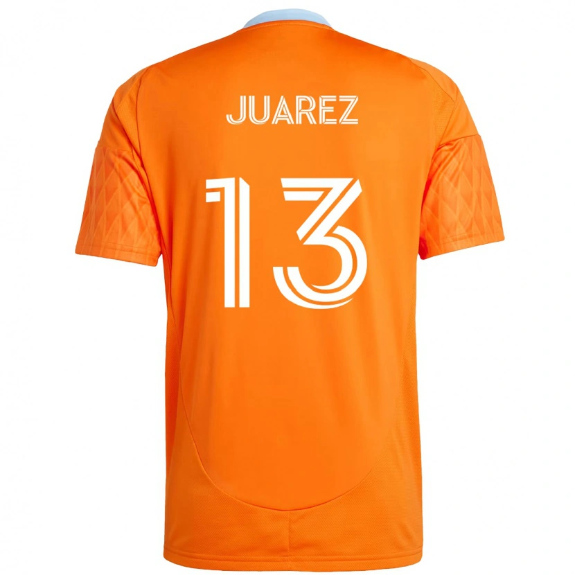 Danxen Men Jathan Juarez #13 Orange White Home Jersey 2025/26 T-Shirt