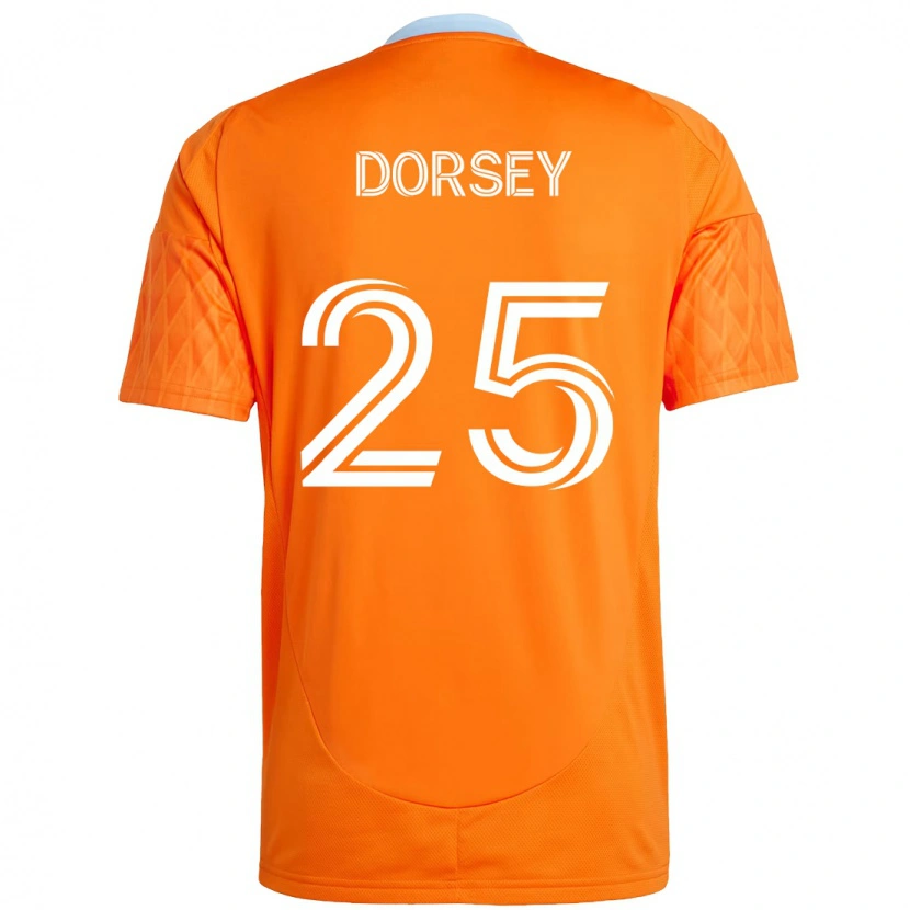 Danxen Men Griffin Dorsey #25 Orange White Home Jersey 2025/26 T-Shirt