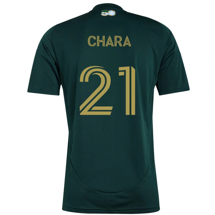 Danxen Men Diego Chará #21 Black Brown Home Jersey 2025/26 T-Shirt