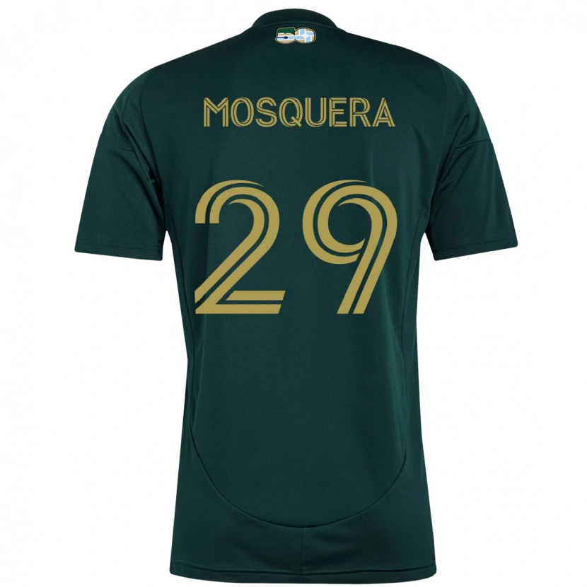 Danxen Men Juan Mosquera #29 Black Brown Home Jersey 2025/26 T-Shirt