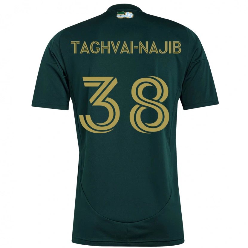 Danxen Men Braxton Taghvai-Najib #38 Black Brown Home Jersey 2025/26 T-Shirt
