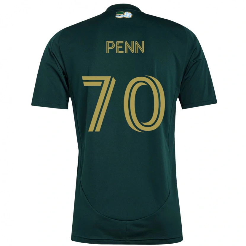 Danxen Men Josh Penn #70 Black Brown Home Jersey 2025/26 T-Shirt