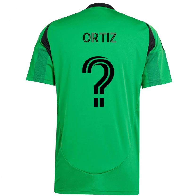 Danxen Men Viggo Ortiz #0 Green Black Home Jersey 2025/26 T-Shirt