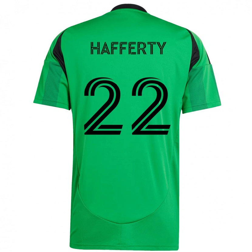 Danxen Men Joe Hafferty #22 Green Black Home Jersey 2025/26 T-Shirt