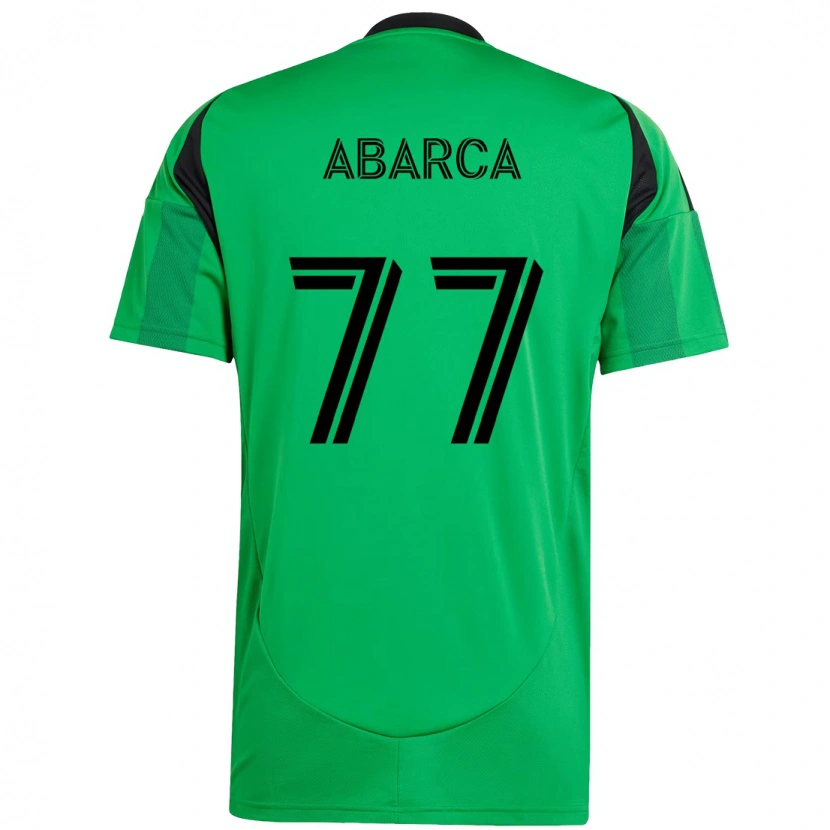 Danxen Men Diego Abarca #77 Green Black Home Jersey 2025/26 T-Shirt