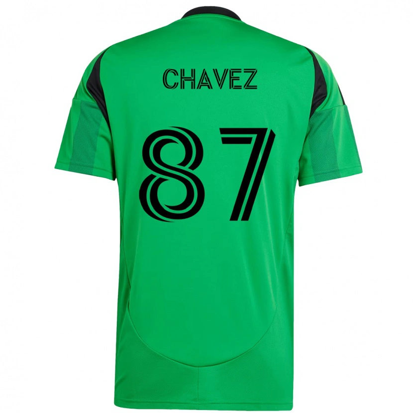 Danxen Men Alfonso Ocampo-Chávez #87 Green Black Home Jersey 2025/26 T-Shirt