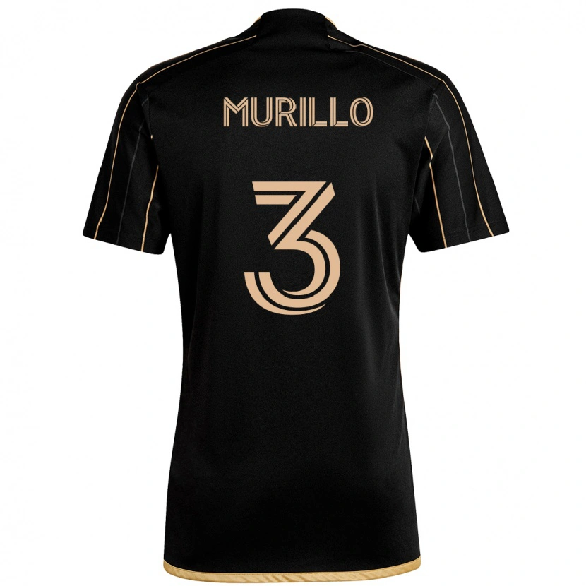 Danxen Men Jesús Murillo #3 Black Brown Home Jersey 2025/26 T-Shirt