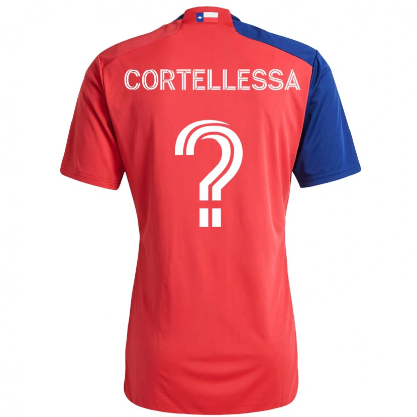 Danxen Men Michael Cortellessa #0 Red Navy Blue Home Jersey 2025/26 T-Shirt