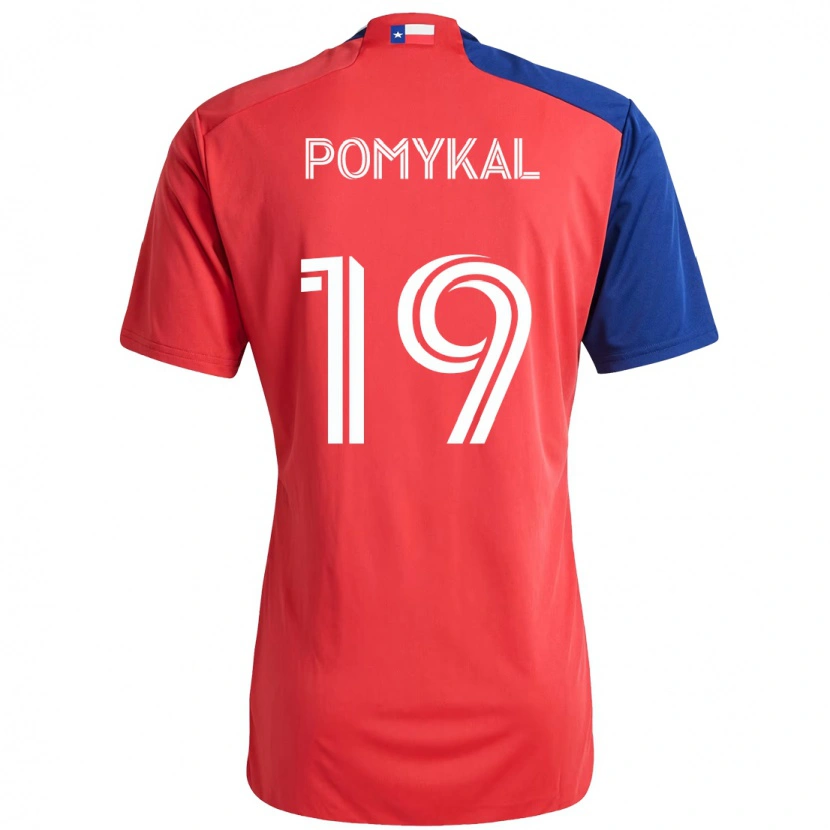 Danxen Men Paxton Pomykal #19 Red Navy Blue Home Jersey 2025/26 T-Shirt