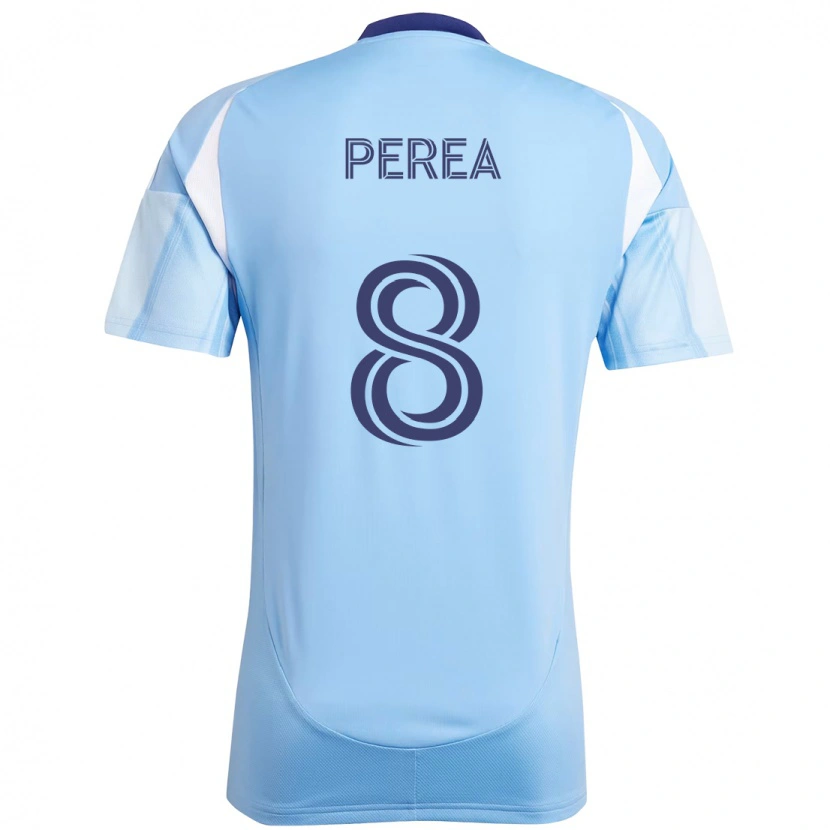 Danxen Men Andrés Perea #8 Light Blue Home Jersey 2025/26 T-Shirt