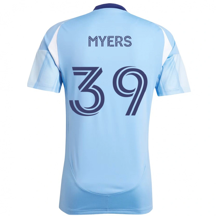 Danxen Men Md Myers #39 Light Blue Home Jersey 2025/26 T-Shirt