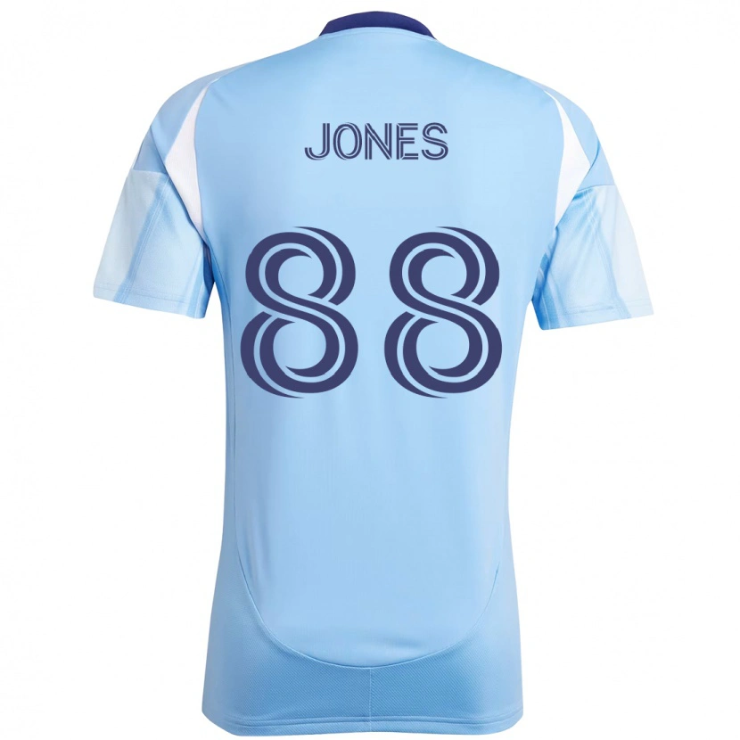 Danxen Men Malachi Jones #88 Light Blue Home Jersey 2025/26 T-Shirt