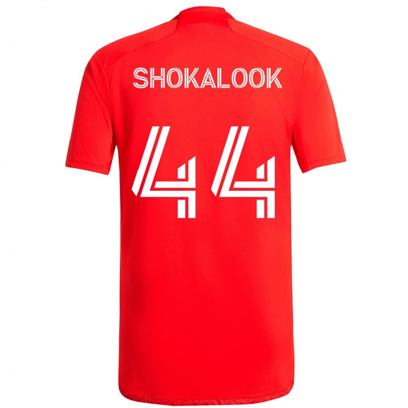 Danxen Men Jason Shokalook #44 Red White Home Jersey 2025/26 T-Shirt