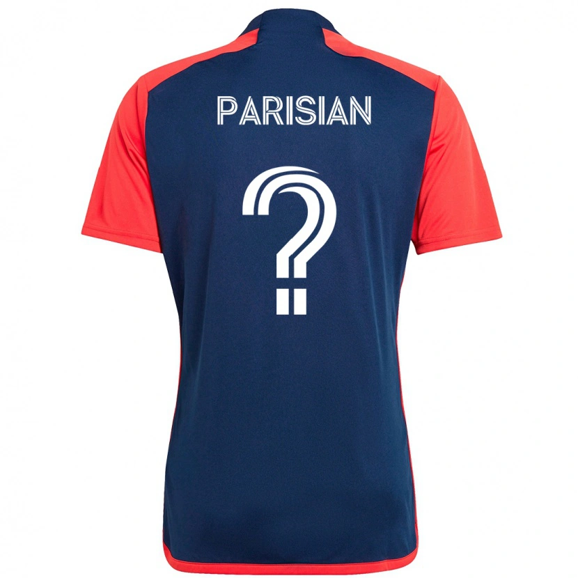 Danxen Men Donovan Parisian #0 Blue Red Home Jersey 2025/26 T-Shirt