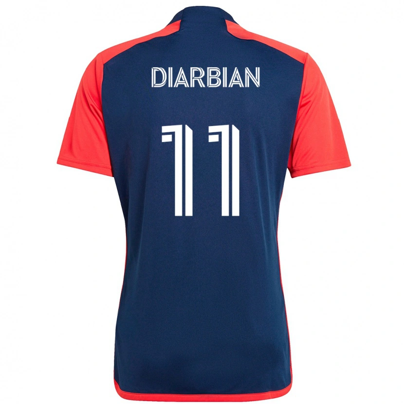 Danxen Men Gevork Diarbian #11 Blue Red Home Jersey 2025/26 T-Shirt