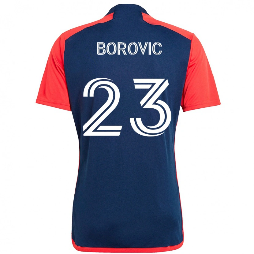 Danxen Men Luka Borovic #23 Blue Red Home Jersey 2025/26 T-Shirt