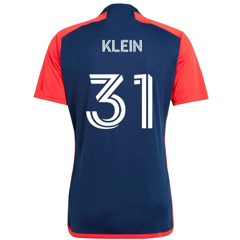 Danxen Men Eric Klein #31 Blue Red Home Jersey 2025/26 T-Shirt