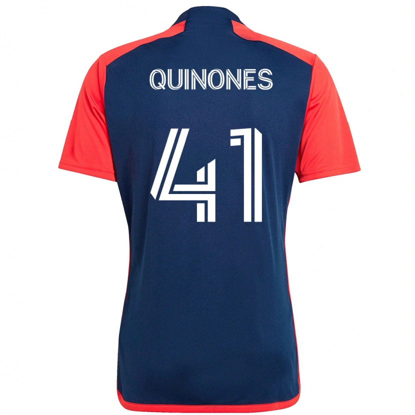 Danxen Men Colby Quiñónes #41 Blue Red Home Jersey 2025/26 T-Shirt