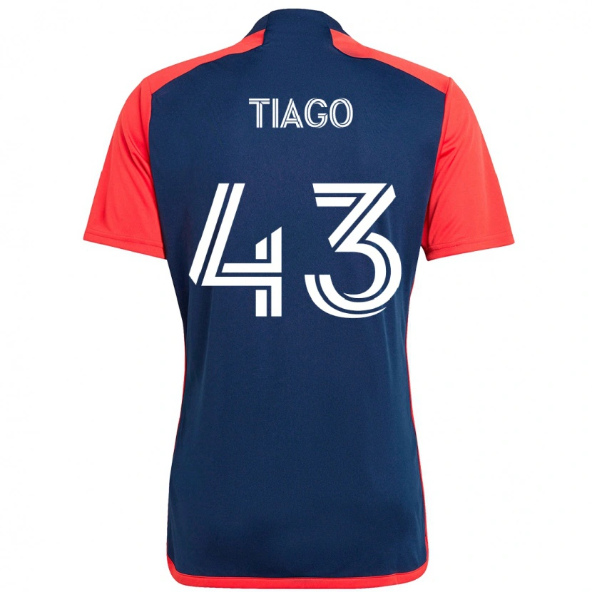 Danxen Men Santiago Suárez #43 Blue Red Home Jersey 2025/26 T-Shirt