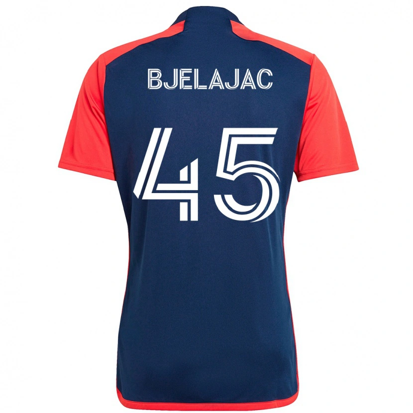 Danxen Men Andrej Bjelajac #45 Blue Red Home Jersey 2025/26 T-Shirt