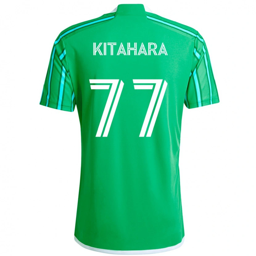 Danxen Men Sota Kitahara #77 Green White Home Jersey 2025/26 T-Shirt