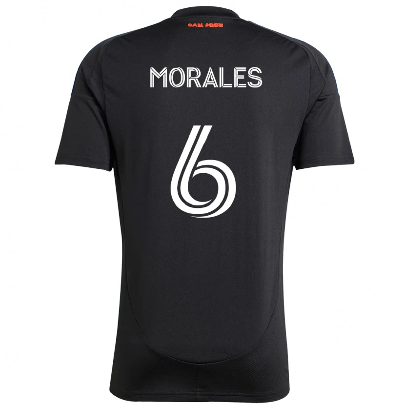 Danxen Men Alfredo Morales #6 Black Dark Blue Home Jersey 2025/26 T-Shirt