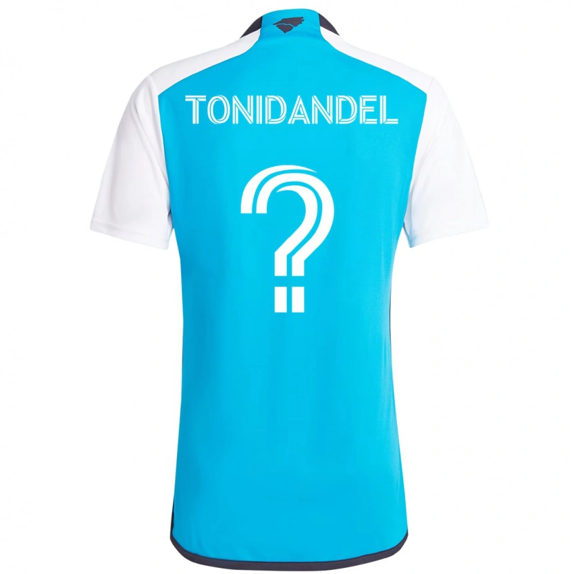 Danxen Men Oscar Tonidandel #0 Sky Blue White Home Jersey 2025/26 T-Shirt