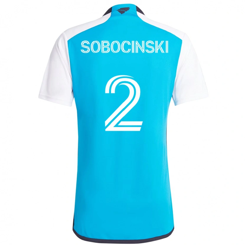 Danxen Men Jan Sobocinski #2 Sky Blue White Home Jersey 2025/26 T-Shirt