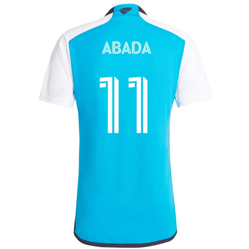 Danxen Men Liel Abada #11 Sky Blue White Home Jersey 2025/26 T-Shirt