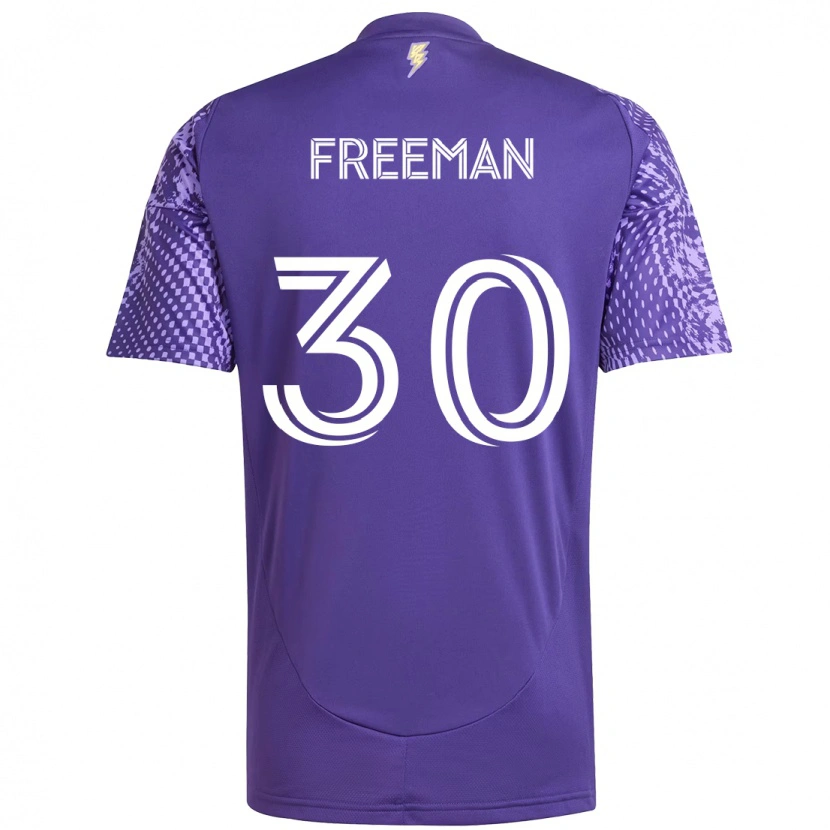 Danxen Men Alex Freeman #30 Purple White Home Jersey 2025/26 T-Shirt
