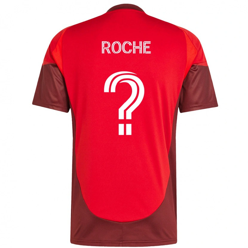 Danxen Men Elijah Roche #0 Red White Home Jersey 2025/26 T-Shirt