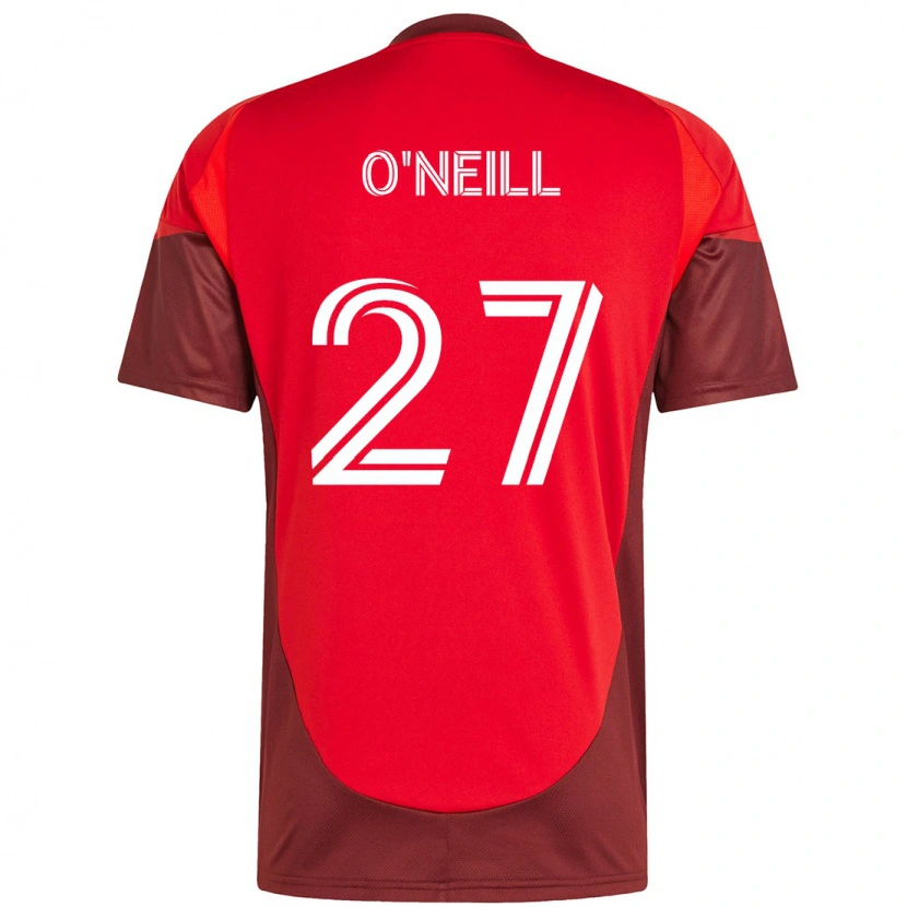 Danxen Men Shane O'neill #27 Red White Home Jersey 2025/26 T-Shirt