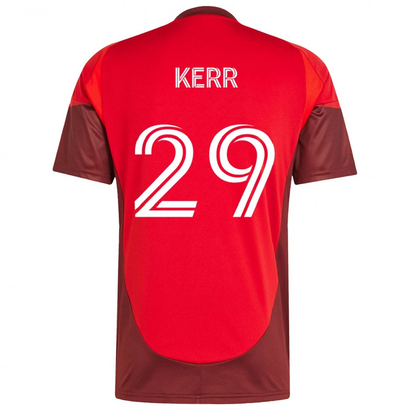 Danxen Men Deandre Kerr #29 Red White Home Jersey 2025/26 T-Shirt
